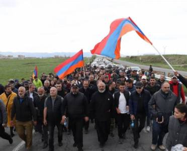 Newspaper: March coming from Kirants village to Yerevan causes serious concerns among Armenia authorities