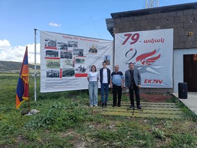 ՀՀ ռադիոսիրողները հնչեցրեցին օրվա այս տարվա ազդականչը` EK79V՝Հաղթանակի 79-րդ տարեդարձ