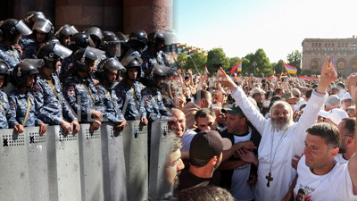 Civil disobedience actions underway in Yerevan