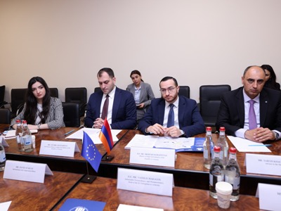 Mkhitar Hayrapetyan, Vassilis Maragos discuss Armenia-EU cooperation agenda matters (PHOTOS)