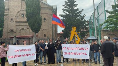В Тбилиси прошел митинг в поддержку движения «Тавуш во имя Родины»
