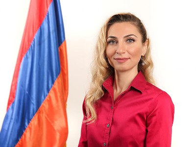Сисиан Погосеан освобождена от должности председателя Комитета по туризму Армении