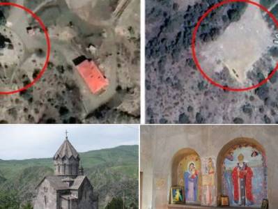 Monument Watch: Разрушение церкви Сурб Амбарцум в оккупированном Бердзоре – акт геноцида