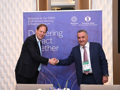 FMO provided Ardshinbank with a guarantee for a credit portfolio of 20 million US dollars