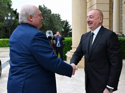 Լուկաշենկոն, այցելելով իր եղբայր Ալիևին, հիշել է նրանց «ազատագրական պատերազմի» նախորդած ընթրիքն ու իր խորհուրդները