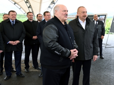 Belarus President Lukashenko visits Azerbaijan-occupied Karabakh’s Armenian city of Shushi