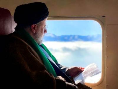 Footage released from crash site of helicopter carrying Iran president