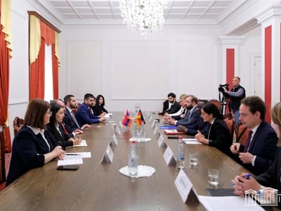 Ռուբեն Ռուբինյանն ընդունել է Գերմանիայի Բունդեսթագի Սոցիալ-դեմոկրատական խմբակցության անդամներին