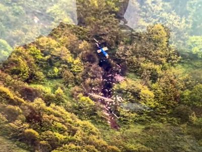 Iran UAVs find crashed presidential helicopter’s wreckage