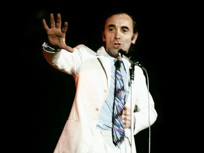 Downtown Paris square is named after Charles Aznavour
