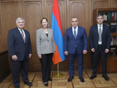 US ambassador, USAID Armenia Mission director visit Constitutional Court