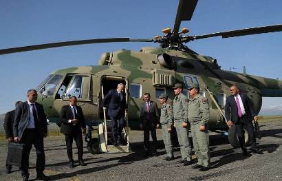 Armenian Prime Minister's helicopter made an emergency landing