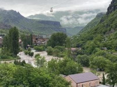Ինչ ճանապարհներ են փակ Հայաստանում Դեբեդ գետի վարարման հետևանքով