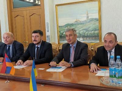Armenia delegation visits Kyiv to strengthen ties with Ukraine