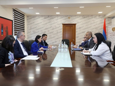 ԿԳՄՍ նախարարը Հայաստանում ԵԽ գրասենյակի ղեկավարի հետ քննարկվել է համագործակցության հեռանկարները