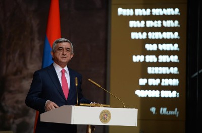 Armenia 3rd President Serzh Sargsyan: I am confident that the State, the Church will remain true to their mission