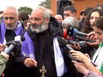 Archbishop Bagrat Galstanyan: We are not considering snap elections right now