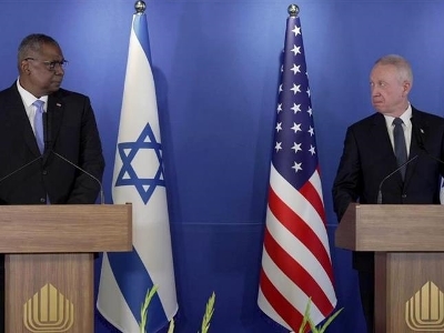 US and Israeli defence ministers discuss military action in Gaza