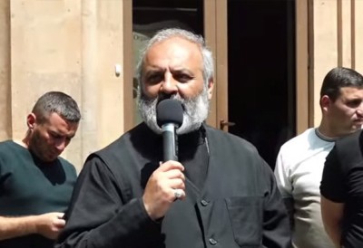 Archbishop Bagrat Galstanyan, supporters to resume protest actions in Yerevan