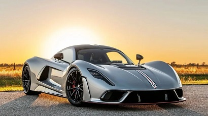 Hennessey Venom F5 hypercar sold at auction for $2,205,000