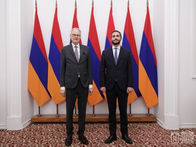 Ռուբեն Ռուբինյանը Միխայել Զիբերթի հետ քննարկել է Հայաստան-Թուրքիա հարաբերությունների կարգավորման գործընթացը