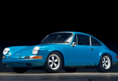 Unique vintage 1977 Porsche 911S coupe with modern tuning is up for auction