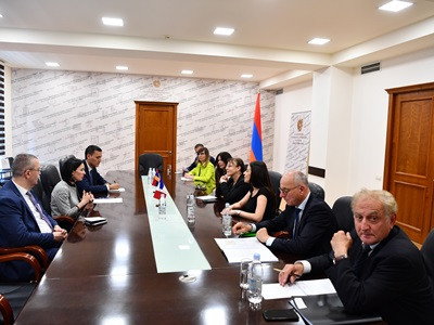 Ժաննա Անդրեասյանն ընդունել է ֆրանսիական Էքս-ան-Պրովանս քաղաքի պատվիրակությանը
