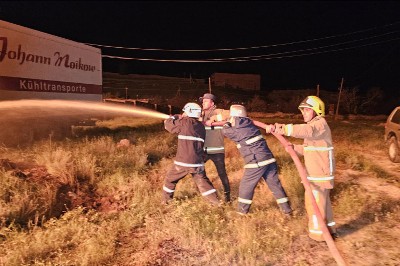 Armenia interior ministry: No open fire at Yerevan-Sevan motorway explosion area as of 8:20am