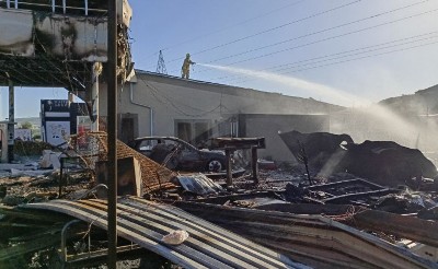 Armenia Rescue Service: Leakage from all reservoirs at Yerevan-Sevan motorway explosion site stopped