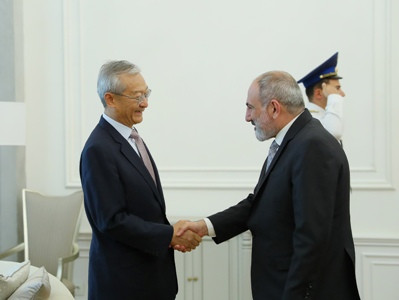 Armenia PM receives Shanghai Cooperation Organization Secretary General