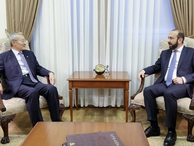 Արարատ Միրզոյանն ու Ճան Մինը առանձնազրույց են ունեցել