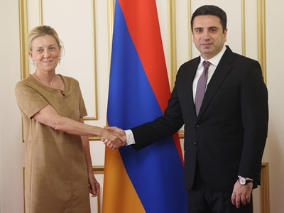 Ալեն Սիմոնյանն ընդունել է Հայաստանում ՄԱԿ-ի նորանշանակ մշտական համակարգող Ֆղանսուազ Ժակոբին