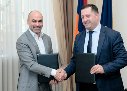 Amio Era. Memorandum was signed with Yerevan State University