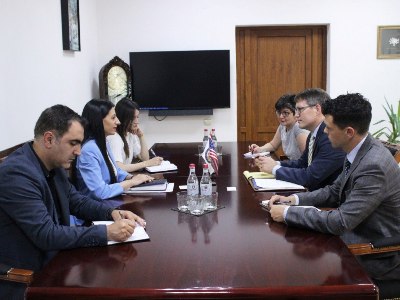 Անահիտ Մանասյանն ընդունել է ԱՄՆ Պետդեպի ժողովրդավարության, մարդու իրավունքների և աշխատանքի բյուրոյի տնօրենին