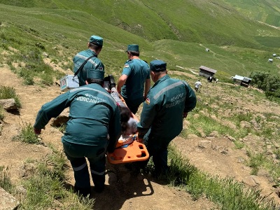 «Սուրբ Հովհաննես» մատուռի մոտ քաղաքացին ընկել և վնասել էր ոտքը․ փրկարարներն օգնել են