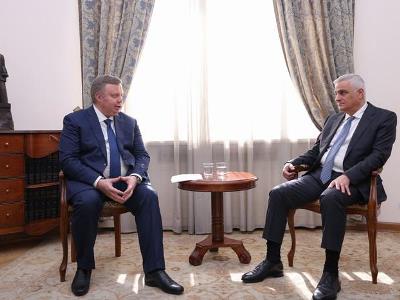 Փոխվարչապետ Մհեր Գրիգորյանն ընդունել է «Ռոսատոմ» պետական կորպորացիայի գլխավոր տնօրենի առաջին տեղակալին