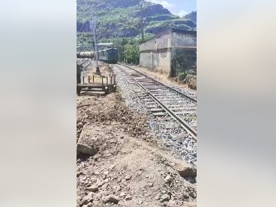 В зоне бедствия восстановлено железнодорожное движение