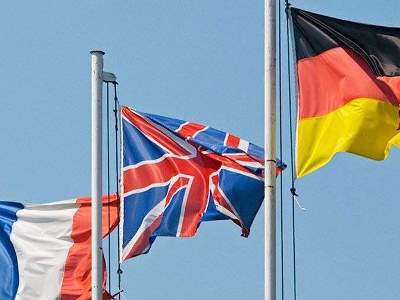 France, Germany and the UK condemned Iran's steps under the JCPOA
