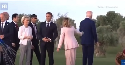 G7-ի հանդիպմանն ԱՄՆ նախագահի մասնակցությամբ անհարմար պահ եղավ. Վերադարձե՛ք լուսանկարվելու համար, Ջո՛