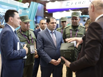 Министр обороны Армении принял участие в церемонии открытия международной выставки «EUROSATORY»