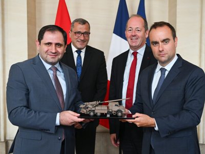Sebastien Lecornu: Armenia, France signed agreement for CAESAR howitzers’ delivery