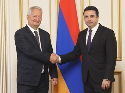 Germany envoy to Alen Simonyan: Ongoing reforms in Armenia, establishment of peace in South Caucasus are priority