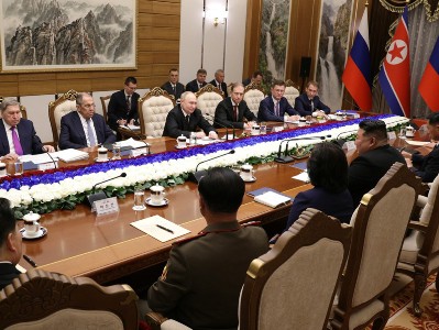 Կորեացի պաշտոնյան վռնդել է Հյուսիսային Կորեայի առաջնորդից առաջ դահլիճ մտած Պուտինի նախարարներին
