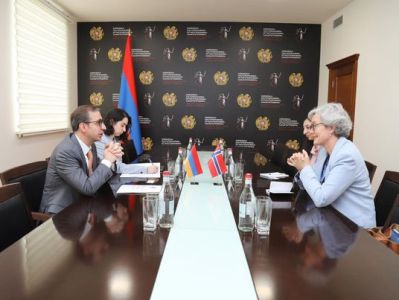 Նորվեգիայի դեսպանը բարձր է գնահատել բռնի տեղահանվածների իրավունքների երաշխավորման ոլորտում ՀՀ կառավարության աշխատանքը