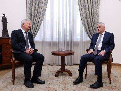 Вице-премьер Армении и посол Германии обменялись мнениями вокруг развития двусторонних отношений