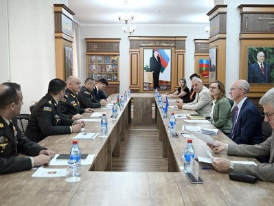 НАТО сообщила о встрече своей делегации с представителями Нацуниверситета обороны Азербайджана