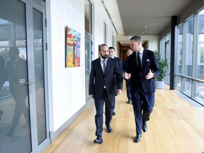 Armenia, Lithuania FMs discuss broad range of matters (PHOTOS)