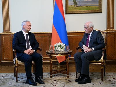 Президент РА принял посла ФРГ: Армения и Германия имеют большой потенциал для углубления сотрудничества