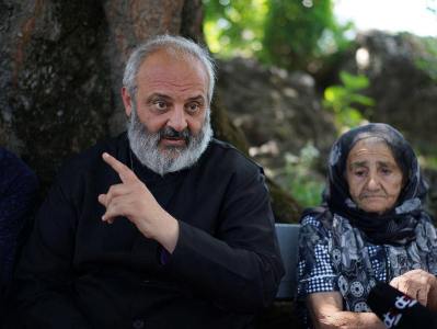 Armenia opposition movement leader is in Kirants village
