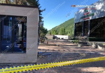 На КПП гостиничного комплекса «Арарат резорт» в Агверане прогремел взрыв: есть пострадавший